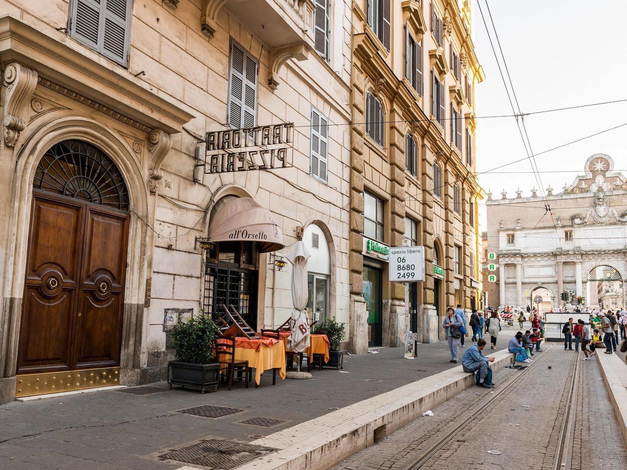 Вилла Martina A Piazza Del Popolo Рим Экстерьер фото